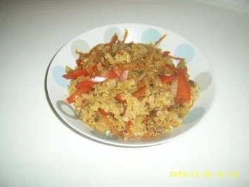 WoK : " China-Pfanne " mit Chinakohl !! fettarm ! - Rezept - Bild Nr. 4