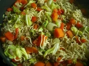 WoK : " China-Pfanne " mit Chinakohl !! fettarm ! - Rezept