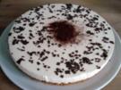 Zitronen-Quark-Torte mit Schokoraspel - Rezept