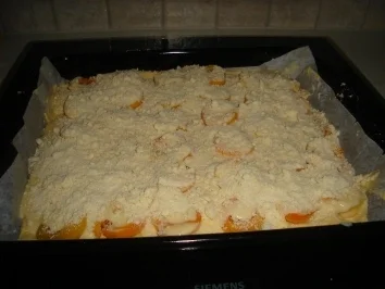 Rezept: Marillenkuch ( Blechkuchen) Bild Nr. 4 Marillenkuch ( Blechkuchen) - Rezept - Bild Nr. 4