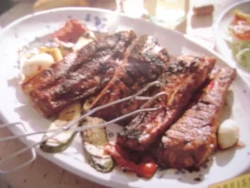 Spareribs gegrillt - Rezept