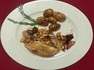 Perlhuhn mit Rosmarin-Honig-Kartoffeln - Rezept