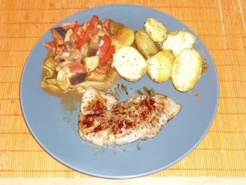 Lammsteak mit Ratatouille - Rezept
