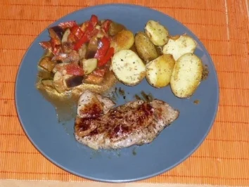Lammsteak mit Ratatouille - Rezept - Bild Nr. 2