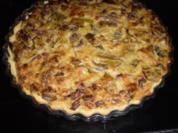 Lauchtorte - Rezept