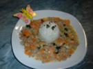 Schmorgurkenpfanne mit Gehacktes - Rezept