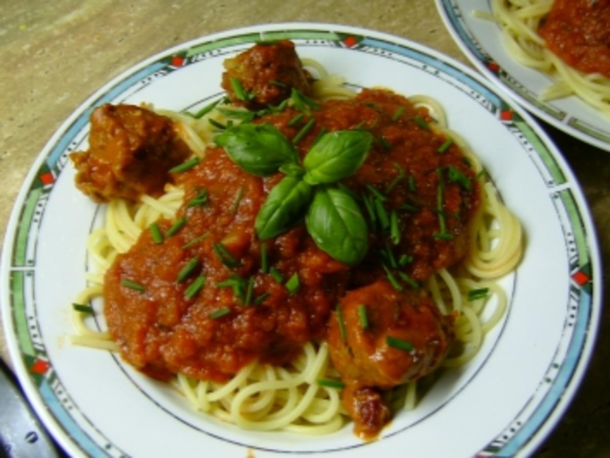 Spaghetti mit Thunfischröllchen - Rezept - Bild Nr. 5