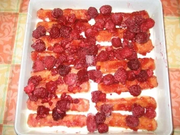 Rezept: Himbeer Tiramisu Bild Nr. 5 Himbeer Tiramisu - Rezept - Bild Nr. 5