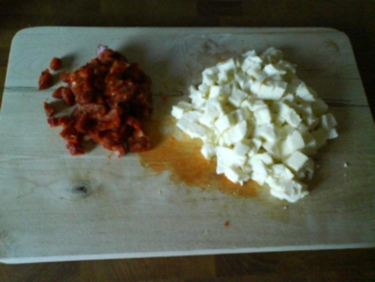 Chorizo-Mozarella mit Gemüse - Rezept - Bild Nr. 2