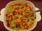 Kritharakinudelsalat - Rezept