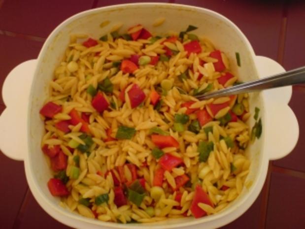Kritharakinudelsalat Griechische Nudeln - Rezept mit Bild - kochbar.de