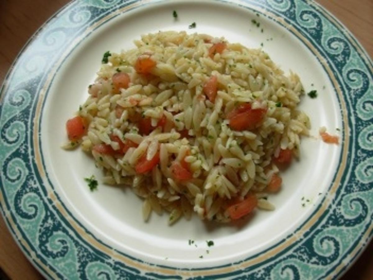 Tomaten-Reis mit Petersilie - Rezept