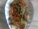 Chinesische Bratnudeln mit Rindfleisch - Rezept