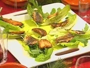 Rucola-Oliven-Salat mit Sardinen - Rezept