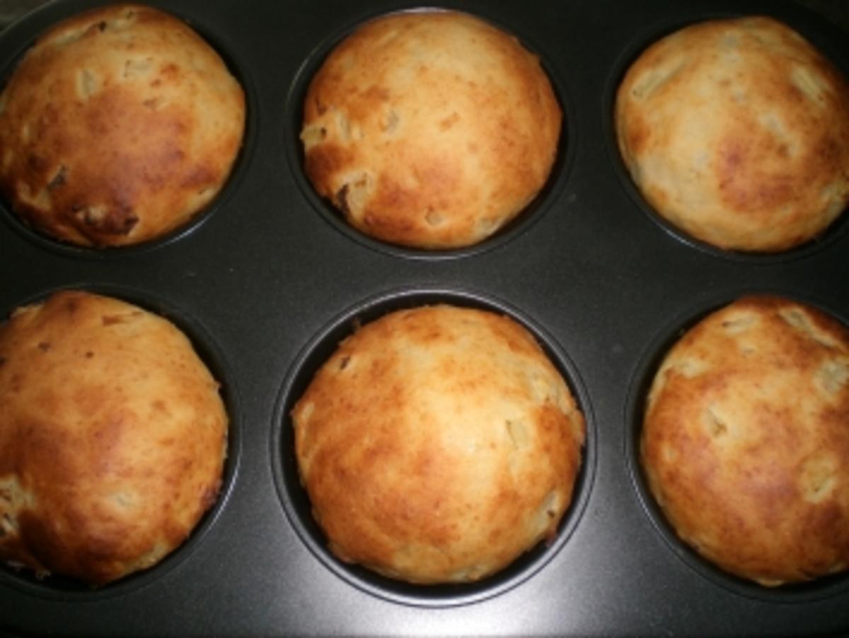 Parmesan-Zwiebel Muffins - Rezept