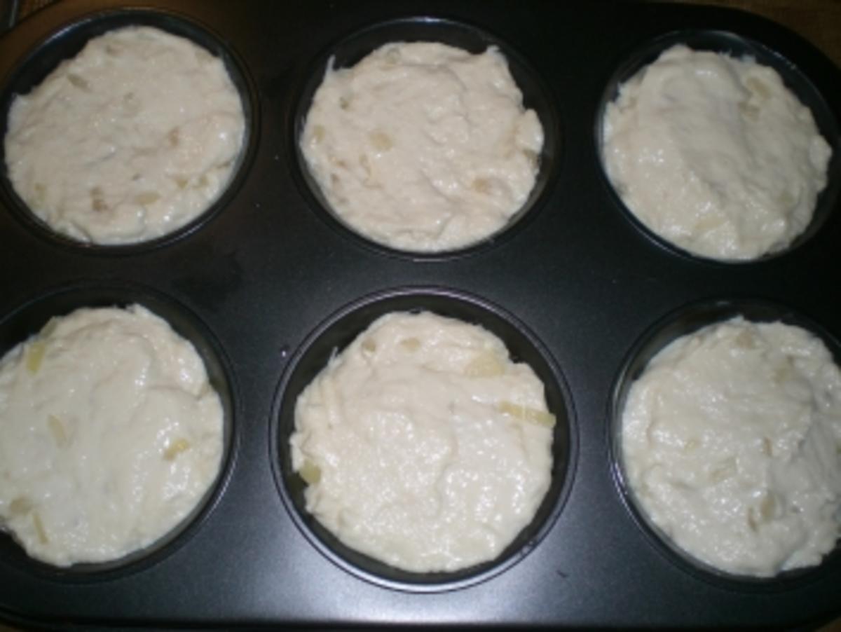 Parmesan-Zwiebel Muffins - Rezept - Bild Nr. 2