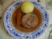 Kaltgebeizter Putenrollbraten im Dillmantel - Rezept