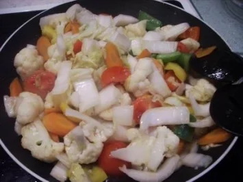 Thai - Pfannengerührtes Gemüse - Rezept - Bild Nr. 3