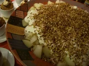 Melone mit Honigjoghurt - Rezept