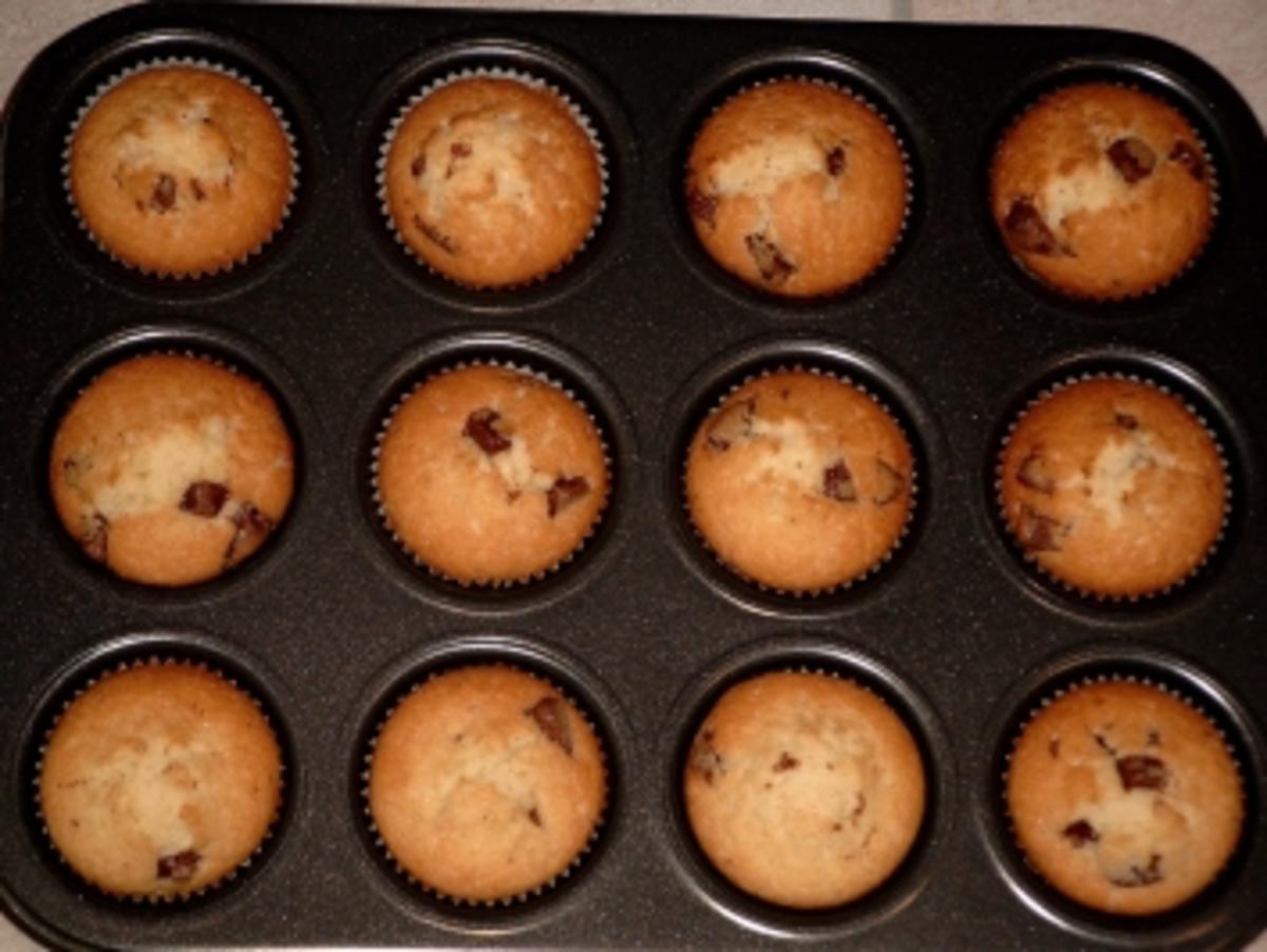 Milka-Muffins weiß-schwarz - Rezept - Bild Nr. 2