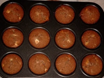 Rezept: Milka-Muffins schwarz-weiß Bild Nr. 2 Milka-Muffins schwarz-weiß - Rezept - Bild Nr. 2