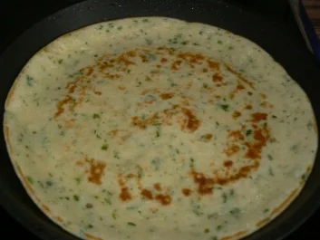 Rezept: Pfannkuchenpizza Bild Nr. 5 Pfannkuchenpizza - Rezept - Bild Nr. 5