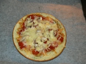 Rezept: Pfannkuchenpizza Bild Nr. 9 Pfannkuchenpizza - Rezept - Bild Nr. 9