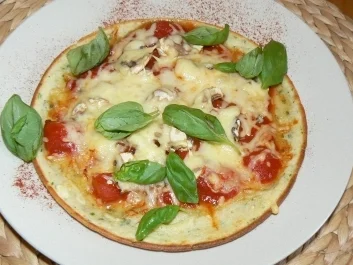 Rezept: Pfannkuchenpizza Bild Nr. 10 Pfannkuchenpizza - Rezept - Bild Nr. 10