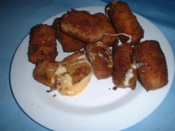 Rezept: Panierter Gouda Panierter Gouda - Rezept