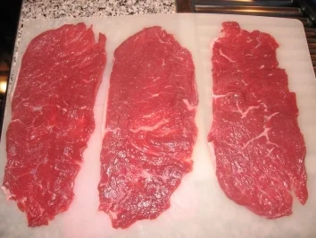 Rinder- Involtinis gefüllt mit Speckbohnen - Rezept