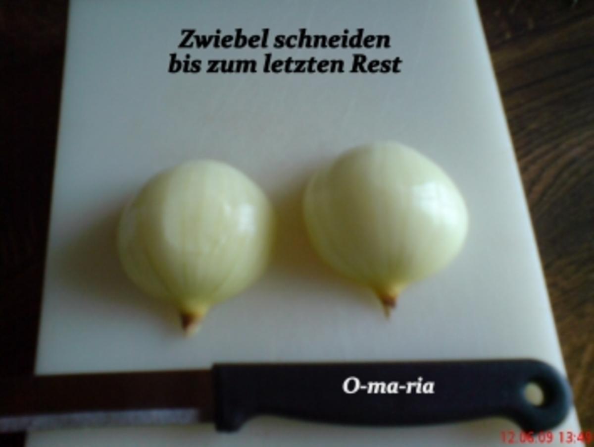 Sonstiges Zwiebel schneiden ohne Rest - Rezept - Bild Nr. 2