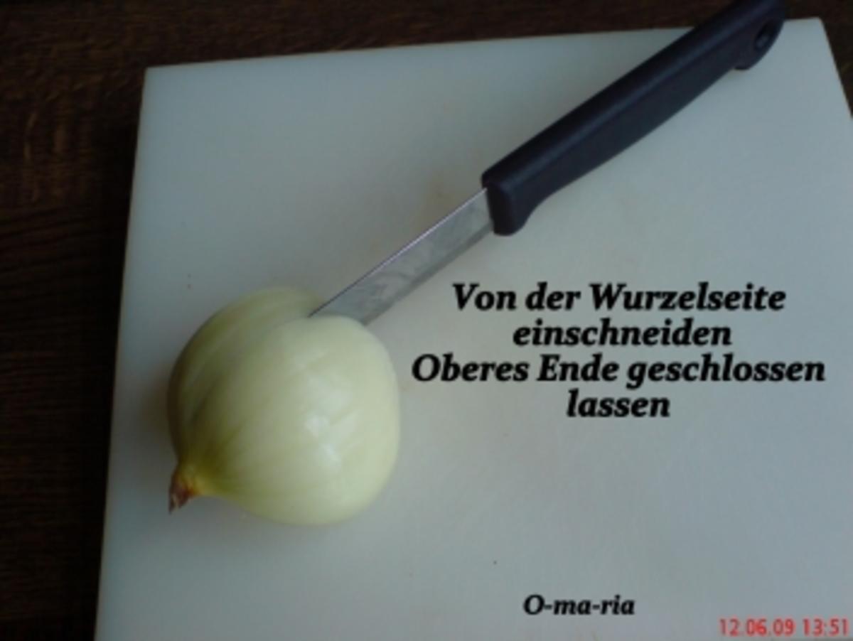 Sonstiges Zwiebel schneiden ohne Rest - Rezept - Bild Nr. 3