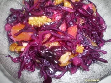 Raffinierter Rotkohlsalat - Rezept