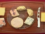 Käseplatte - Formaggio misto in cesto - Rezept
