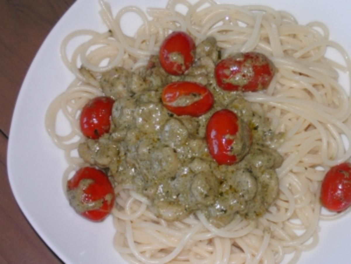 Spaghetti mit Shrimps - Rezept Eingereicht von Petrasina
