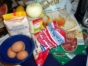 Zwiebelkuchen, das schnellste Rezept "wo gibt" - Rezept