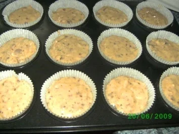 Bananen-Nuss-Muffins - Rezept