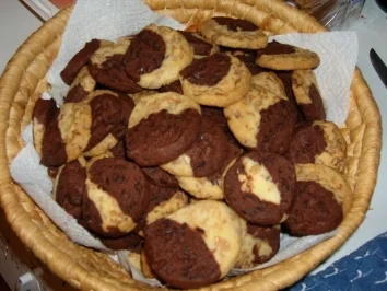 Schoko - Doppel, feiner Knusperkeks - Rezept - Bild Nr. 9