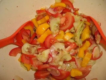 Rezept: Gemischter Salat Bild Nr. 2 Gemischter Salat - Rezept - Bild Nr. 2