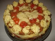 Hackfleisch – Tomaten – Paprika – Mozzarella - Torte - Rezept