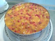 Früchte-Torte mit weißer Schokocreme - Rezept