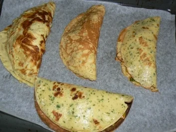 Rezept: Gemüsepfannkuchen Bild Nr. 8 Gemüsepfannkuchen - Rezept - Bild Nr. 8