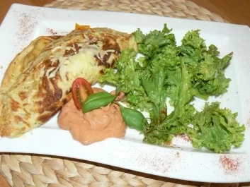 Rezept: Gemüsepfannkuchen Bild Nr. 10 Gemüsepfannkuchen - Rezept - Bild Nr. 10