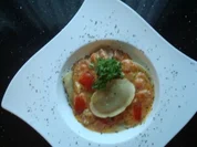 Rezept: STEINPILZ-TORTELLINI in Mozzarella-Tomaten-Sauce Bild Nr. 2 STEINPILZ-TORTELLINI in Mozzarella-Tomaten-Sauce - Rezept - Bild Nr. 2