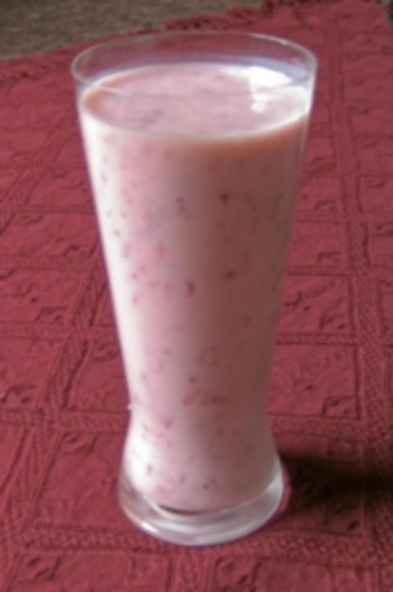 Erdbeer - Buttermilchshake - Rezept