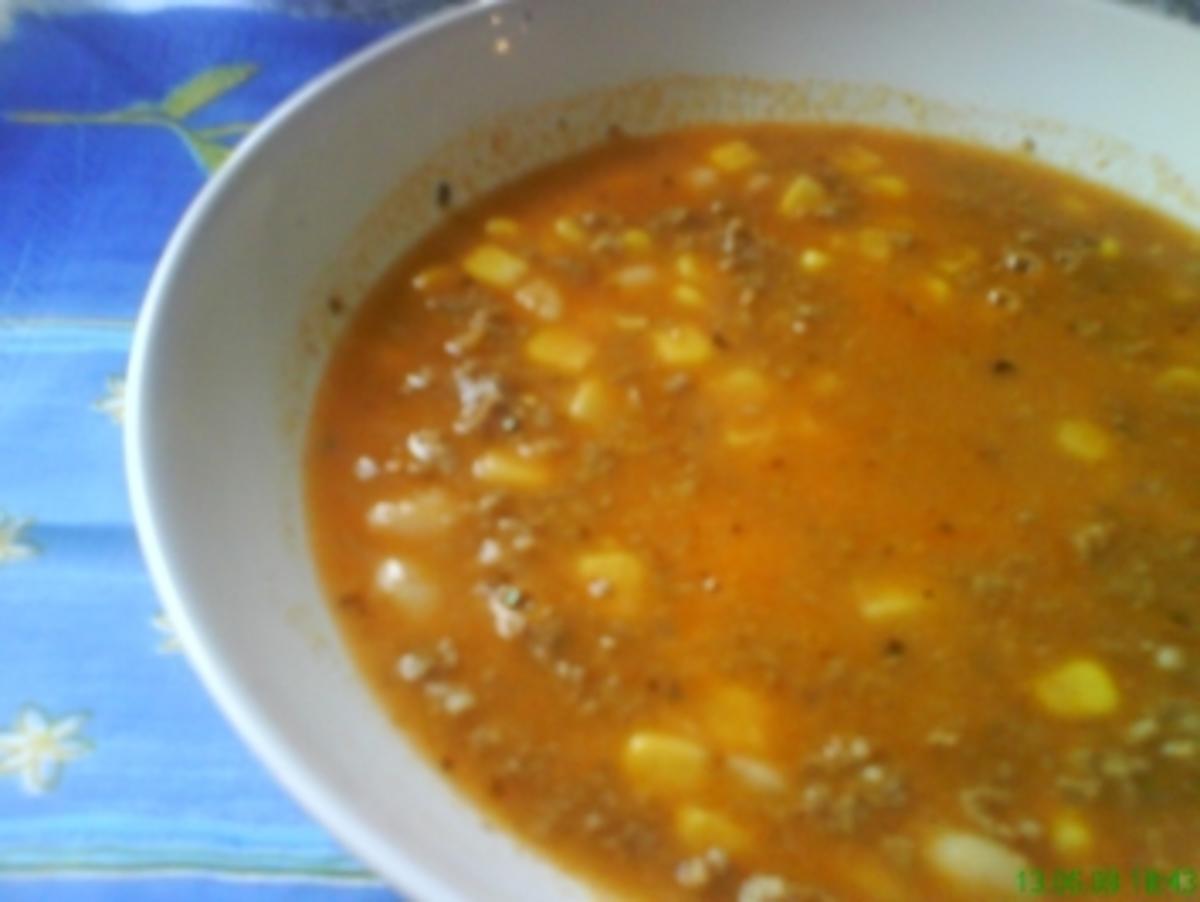 Mais-Suppe mit Hack - Rezept - Bild Nr. 2