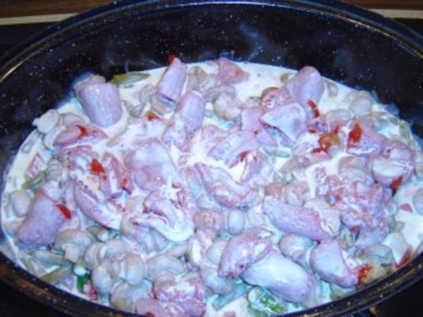 Schlemmertopf mit Schwein Gulasch und Zwiebelsuppe - Rezept mit Bild ...