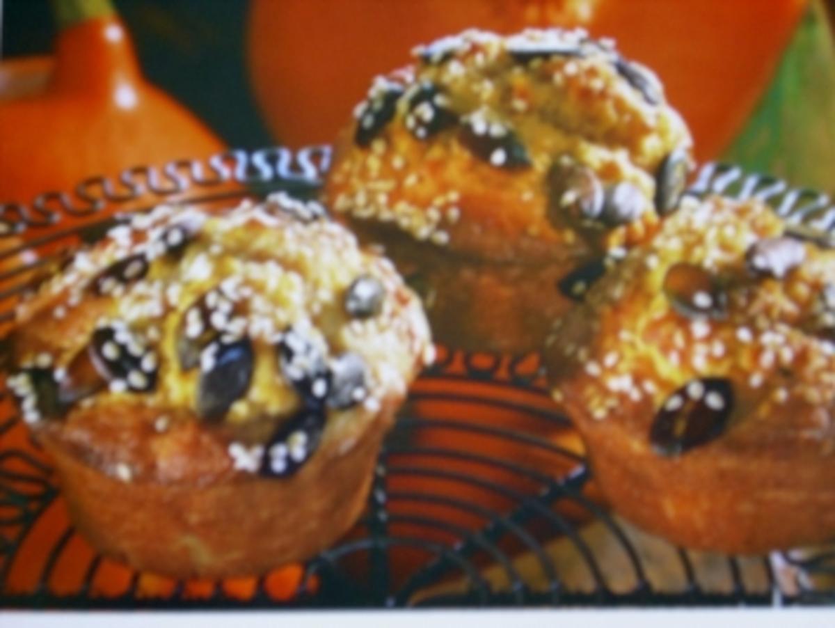 Sesam-Kürbiskern-Muffins - Rezept mit Bild - kochbar.de