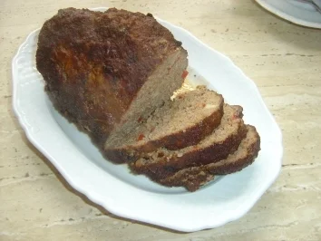 Rezept: Hackbraten Bild Nr. 8 Hackbraten - Rezept - Bild Nr. 8