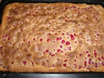 Rezept: Johannisbeerkuchen mit Haselnüssen Bild Nr. 2 Johannisbeerkuchen mit Haselnüssen - Rezept - Bild Nr. 2